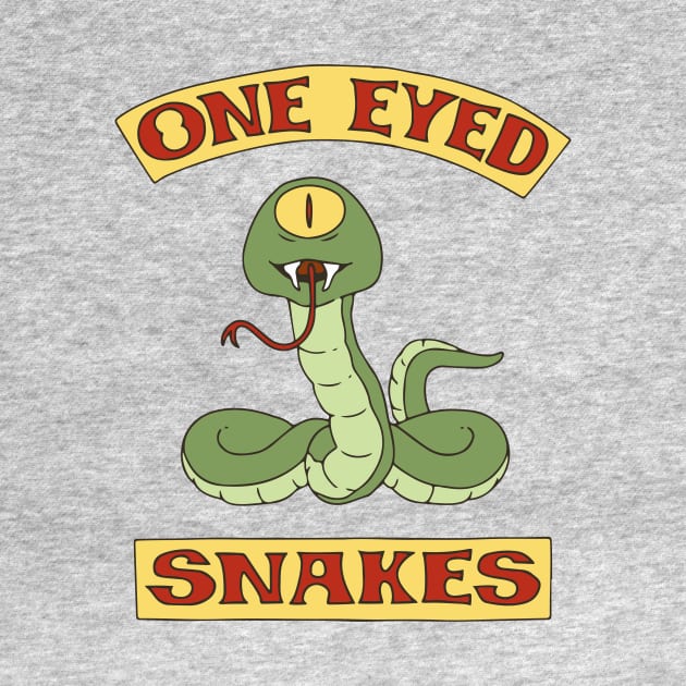 One Eyed Snakes by GraphicTeeShop